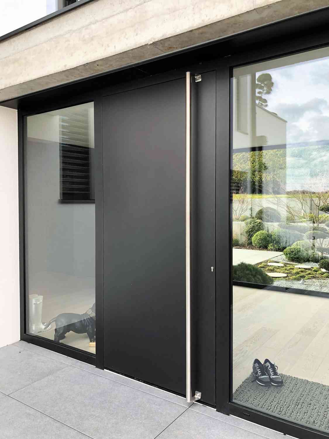 Entrée Tubulaire Emtek Lausanne Avec Bouton Providence - Neuve
